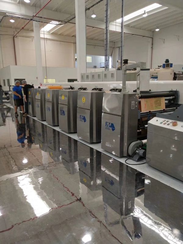 Ταχύτητα FM-CS Flexo εκτυπωτική μηχανή Max. ταχύτητα 240m/min για ακριβή εκτύπωση