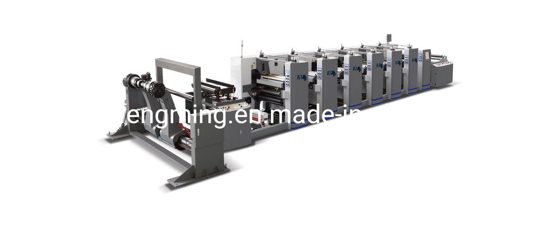 Μηχανή εκτύπωσης υφασμένων σακουλών 150m/Min 1020mm Τύπος μονάδας Αυτοματοποιημένη