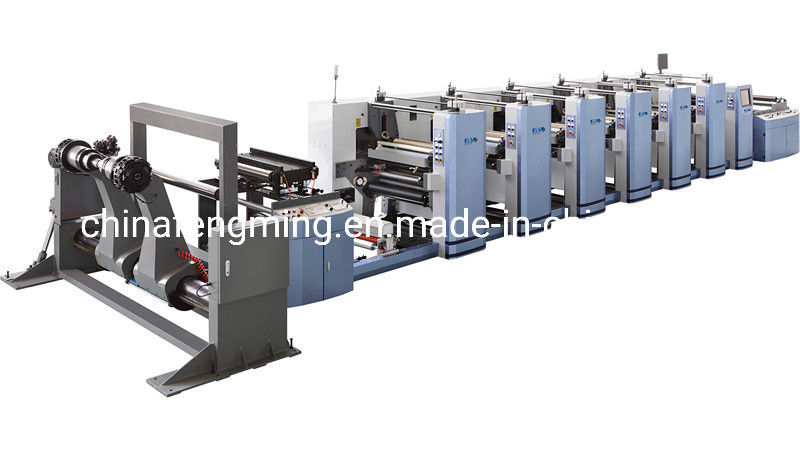 Μηχανή εκτύπωσης υφασμένων σακουλών 150m/Min 1020mm Τύπος μονάδας Αυτοματοποιημένη