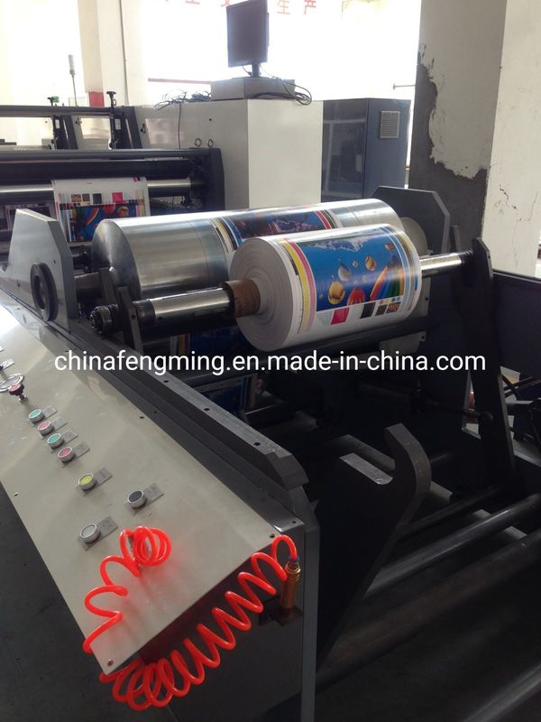 Φενγκμινγκ του τύπου μονάδας δομή FM-A650-1320 Flexo Press εκτυπωτή για την εκτύπωση