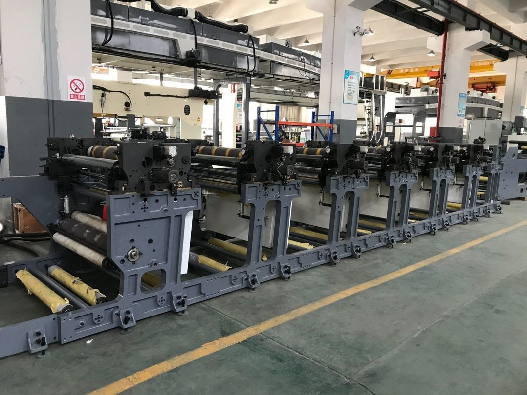 1370mm Max. πλάτος ιστού Flexographic εκτυπωτική μηχανή για συσκευασία χαρτοσακούλας χαρτοσακούλα
