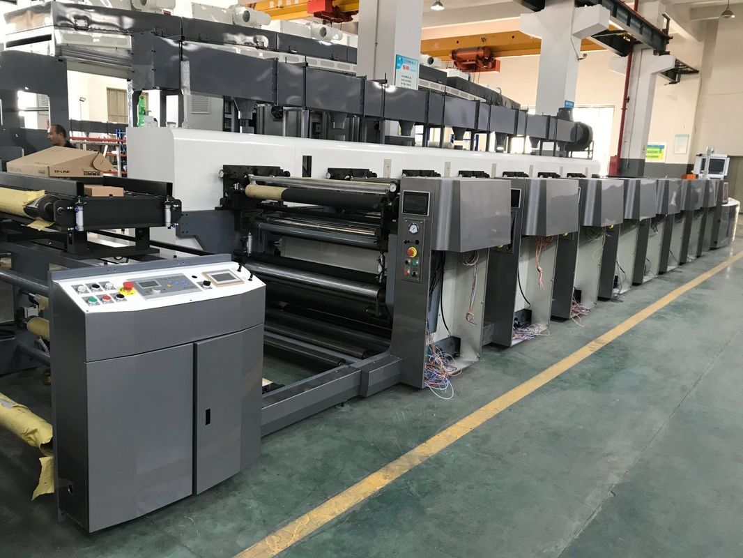 1370mm Max. πλάτος ιστού Flexographic εκτυπωτική μηχανή για συσκευασία χαρτοσακούλας χαρτοσακούλα