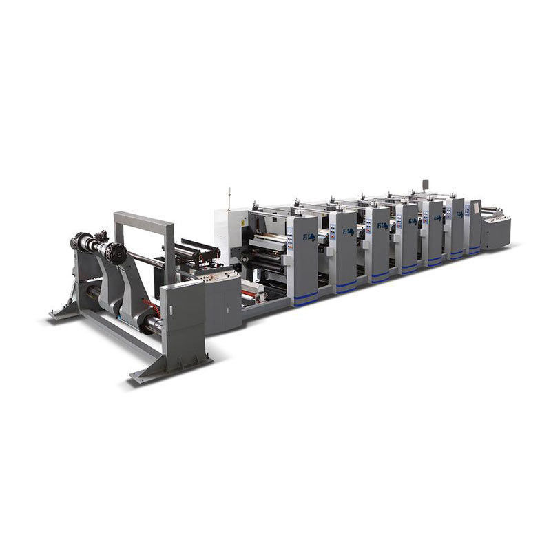 150m/min Ταχύτητα εκτύπωσης FM-B1020 Wide Web Flexographic Printing Machine Για εκτύπωση