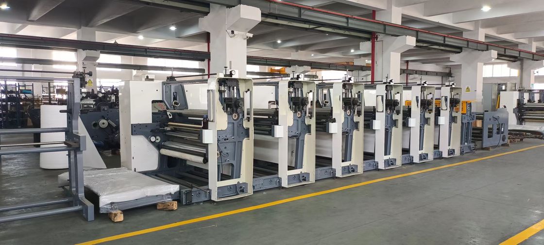 Μηχανή εκτύπωσης σάκων Flexo 150m/min για ακριβή εκτύπωση