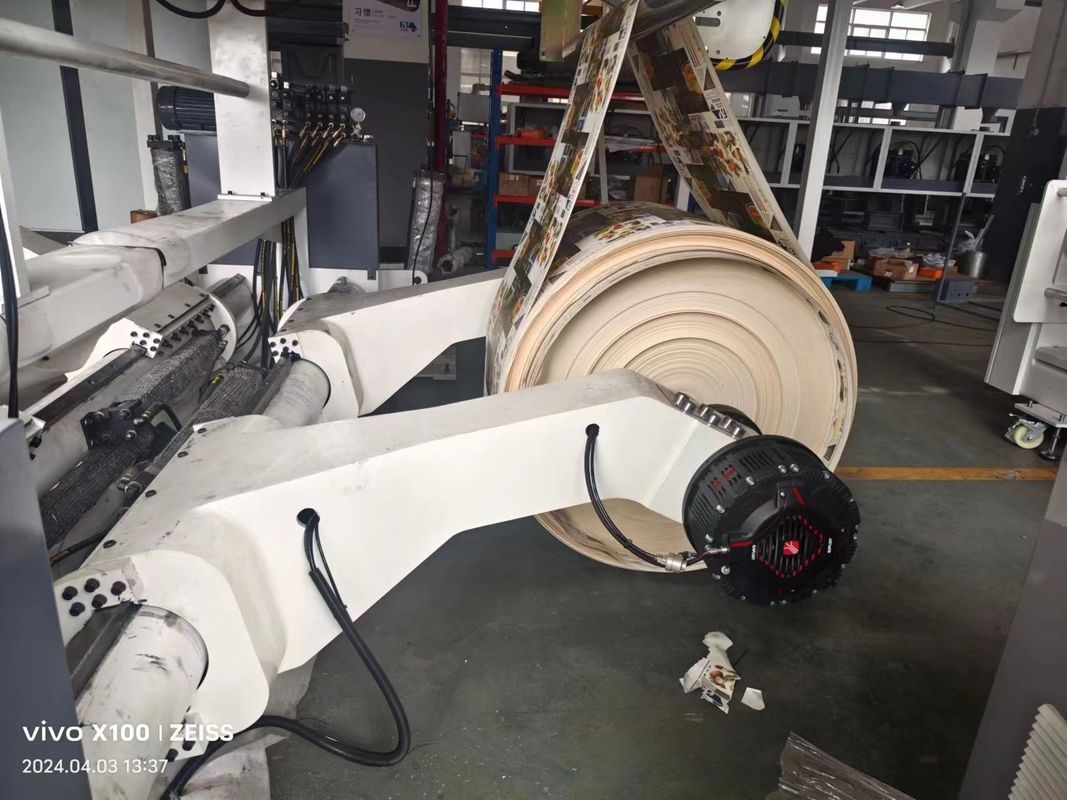 FM-TP1350 Μηχανή αντίστροφης επικάλυψης με θερμό χαρακτικό για την αυτόματη παραγωγή χαρτιού συσκευασίας