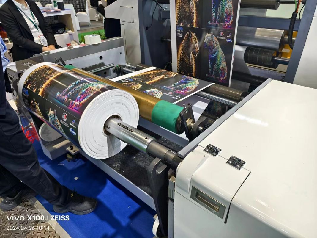 1830mm Max Die Cutting Width Sleeve Type Flexo Τυπογραφική μηχανή