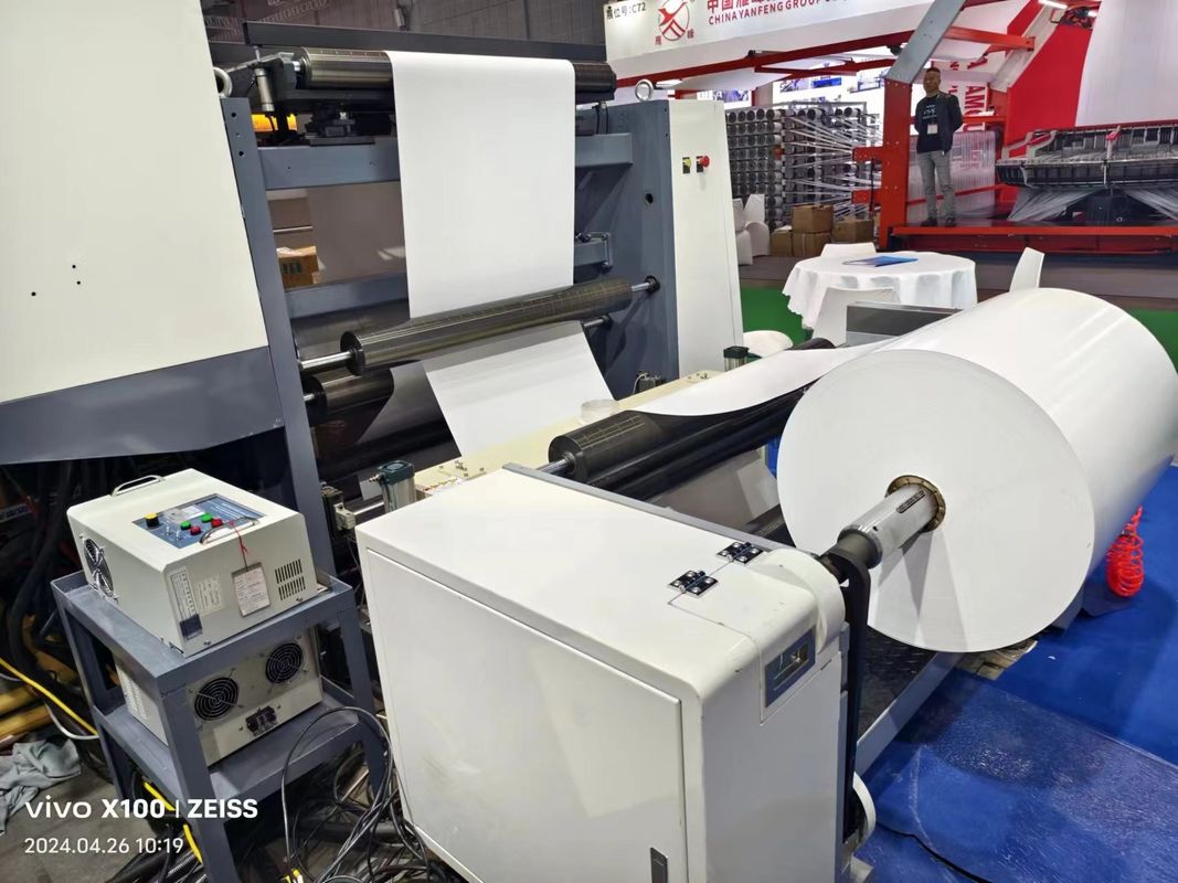 Μηχανή εκτύπωσης Flexo τύπου μανίκι με αυτόματο μαγνητικό ρυθμιστή φρένων σκόνης