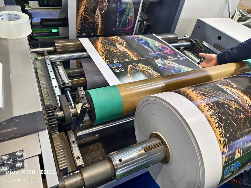 Μηχανή εκτύπωσης Flexo για τη βιομηχανία τροφίμων και υγείας