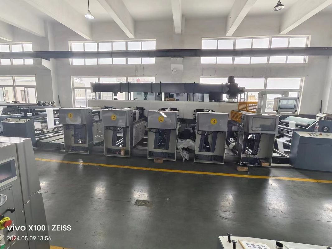 Μηχανή εκτύπωσης Flexo τύπου μονάδας με λειτουργία μνήμης θέσης αυτόματου μητρώου