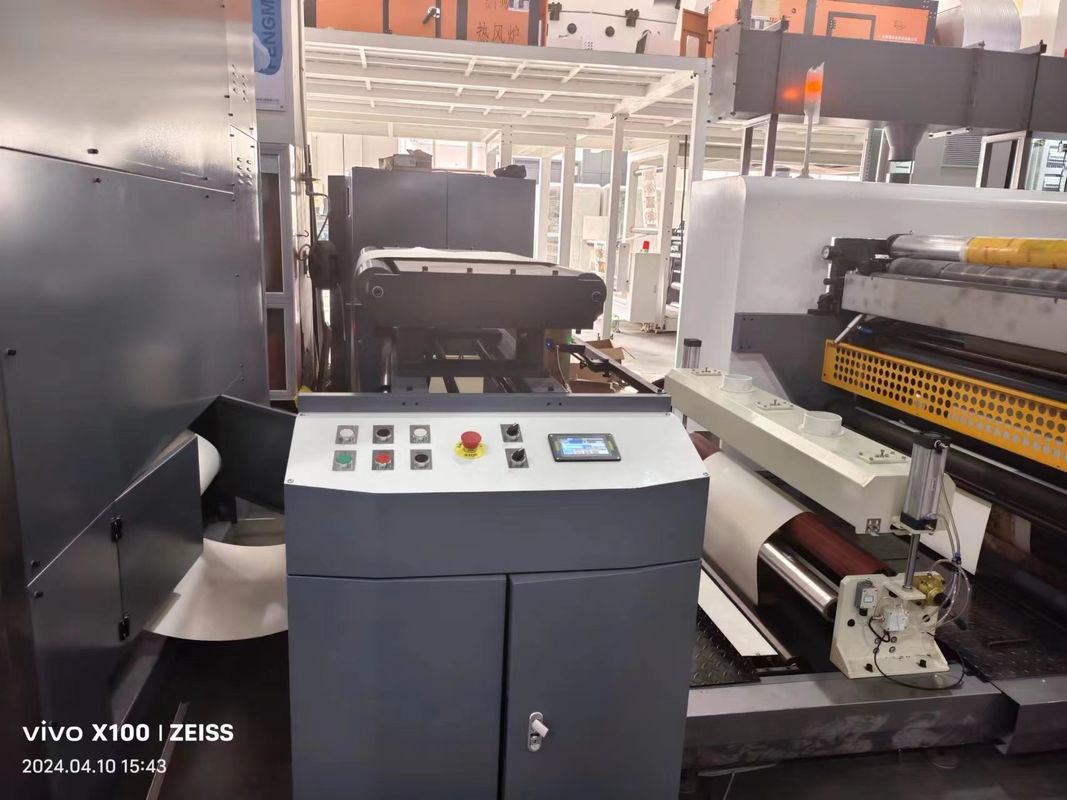 Μηχανή εκτύπωσης Flexographic FM-CS με διάμετρο κυλίνδρου 100 mm