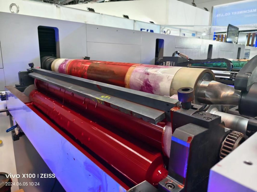 UV Servo Flexo Τυπογραφική Μηχανή 1350mm Κύπελλα χαρτιού Roll-to-Roll Νέα κατάσταση Τυποποιητής καρτών Τυπογραφεία ενδογραμμικών μηχανημάτων