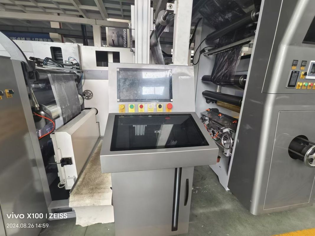 Αυτοκινητό Flexographic εκτυπωτή, μπροστινή πλευρά 9 χρώματα πίσω πλευρά 1 χρώματα Flexo ετικέτα Flexographic εκτυπωτή εκτύπωση