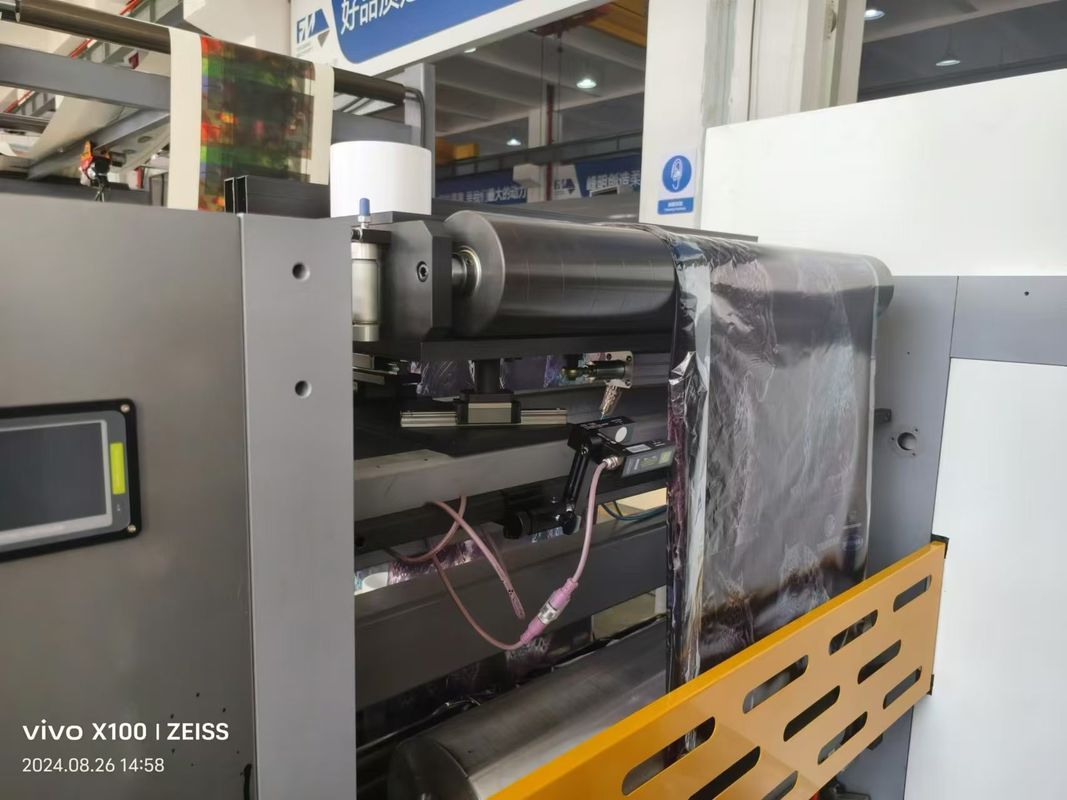 10 χρώματα Τύπος μανίκις Υψηλής ταχύτητας Flexoprinting Machine για εκτύπωση σε διάφορα υλικά