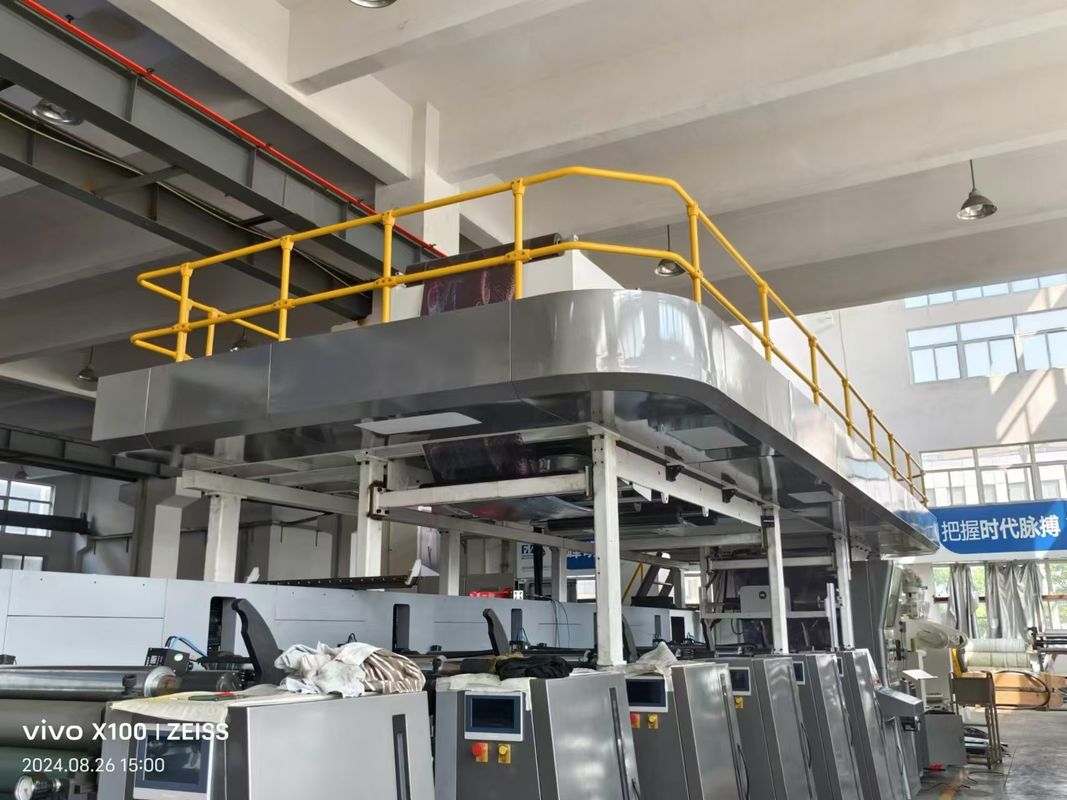 Αυτόματη μηχανή εκτύπωσης servo οριζόντια flexo για τυπογραφεία και εργοστάσια παραγωγής