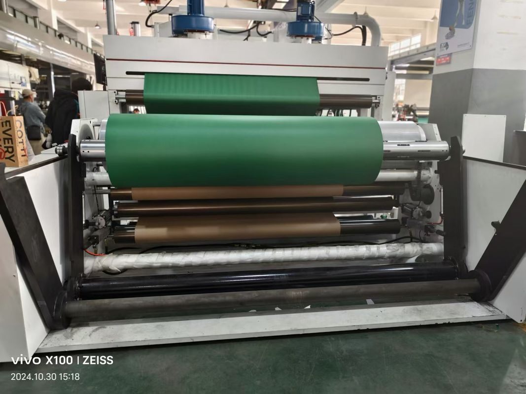 2.5m πλάτος ακριβές χρωματικό μητρώο Cascading Flexo εκτυπωτική μηχανή με 6m θέρμανση φούρνο