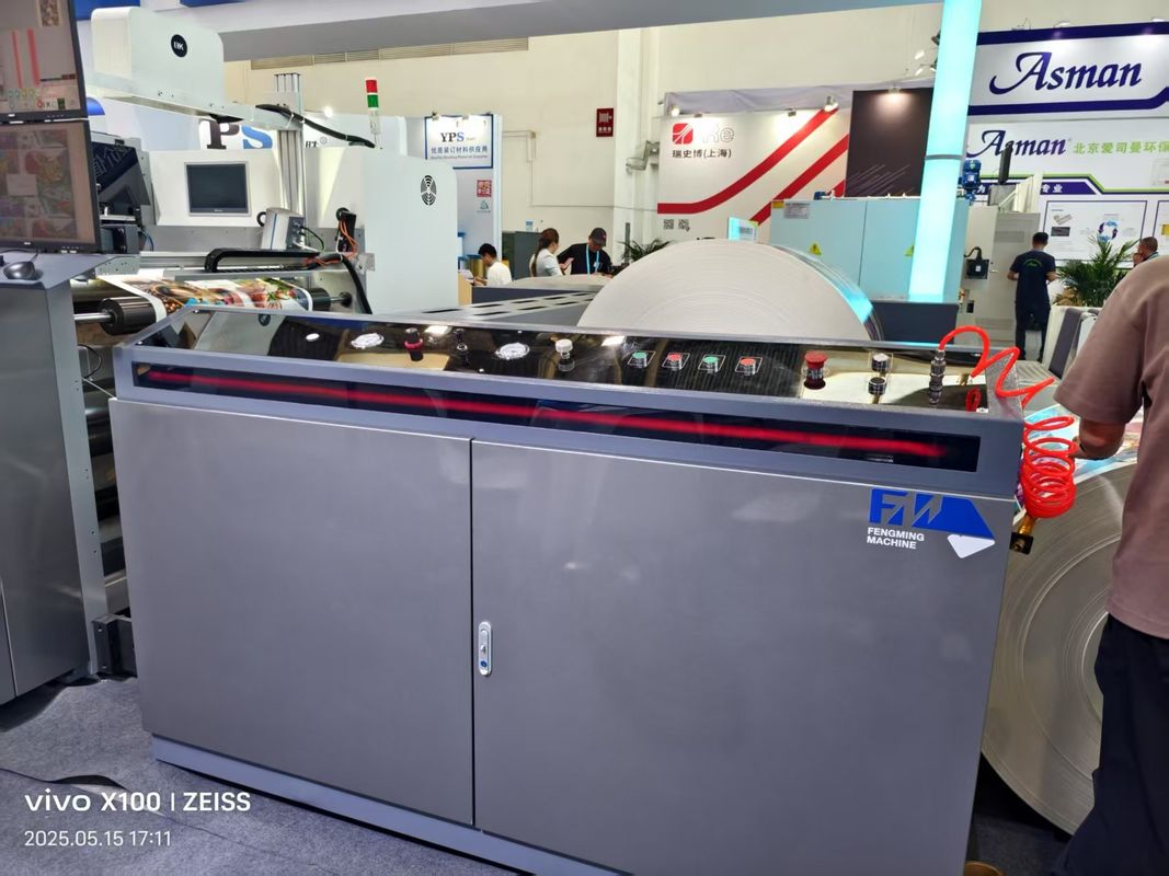 Αυτόματη Εκτυπωτική Μηχανή Lexo Υψηλής Ταχύτητας και Μεγάλης Διάρκειας 4 6 Χρωμάτων με Συσκευή Στεγνώματος IR για Χάρτινα Κύπελλα