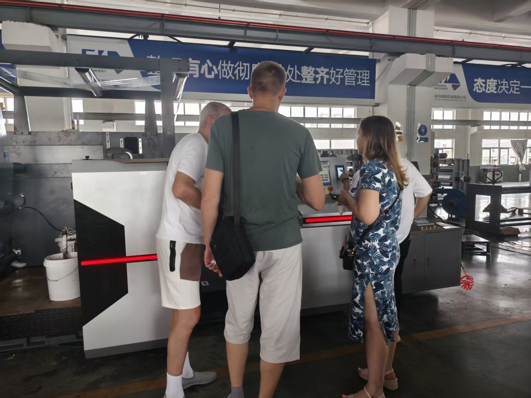 Εκτυπωτές Flexo Δύο Χρωμάτων High Speed 2 για BOPP Flexo Graphic Printing Machine Τιμή 2 Χρωμάτων