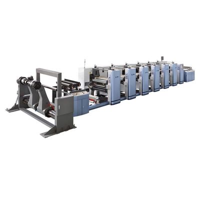 Μηχανή εκτύπωσης σάκων Flexo 150m/min για ακριβή εκτύπωση