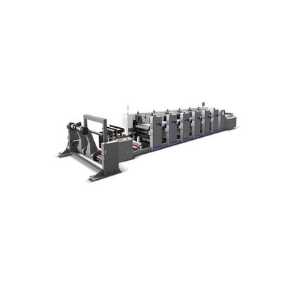 286-1200mm Μηχανή εκτύπωσης flexographic με διακόπτη επαναλαμβανόμενη φιλική προς το περιβάλλον συσκευασία τροφίμων