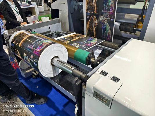 1830mm Max Die Cutting Width Sleeve Type Flexo Τυπογραφική μηχανή
