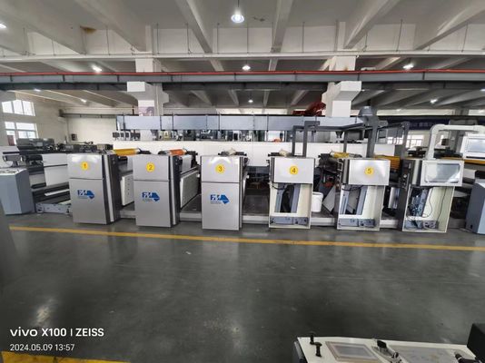 Προσαρμοσμένη μονάδα αίτησης τύπου Flexo εκτυπωτική μηχανή για εξοικονόμηση χρόνου και υλικού