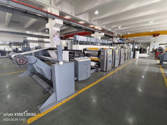 Μηχανή εκτύπωσης Flexo για διάφορα χαρτιά