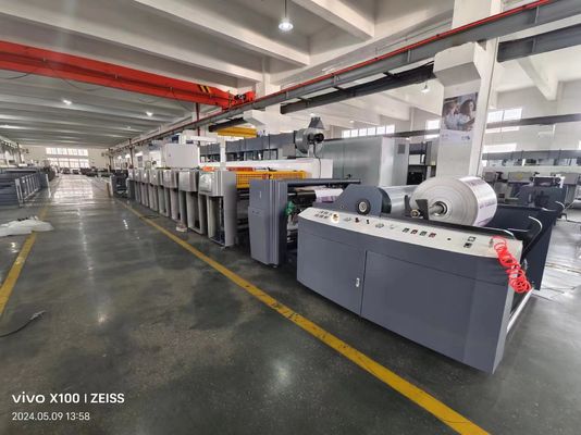 Προσαρμοσμένη μονάδα αίτησης τύπου Flexo εκτυπωτική μηχανή για εξοικονόμηση χρόνου και υλικού